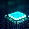 Icon Chip-Symbol für Elektronische Vignette Systeme